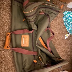 LL Bean Canvas Rolling Adventure Duffle